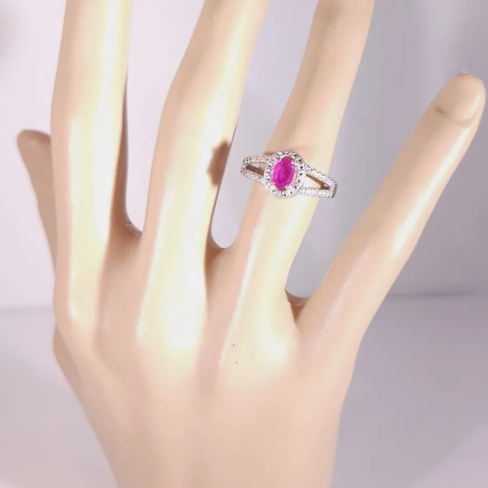 Natural Ruby 1/2 Carat Ring Size 6.75